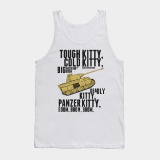 Tough Kitty Cold Kitty - Panther #2 Version Tank Top